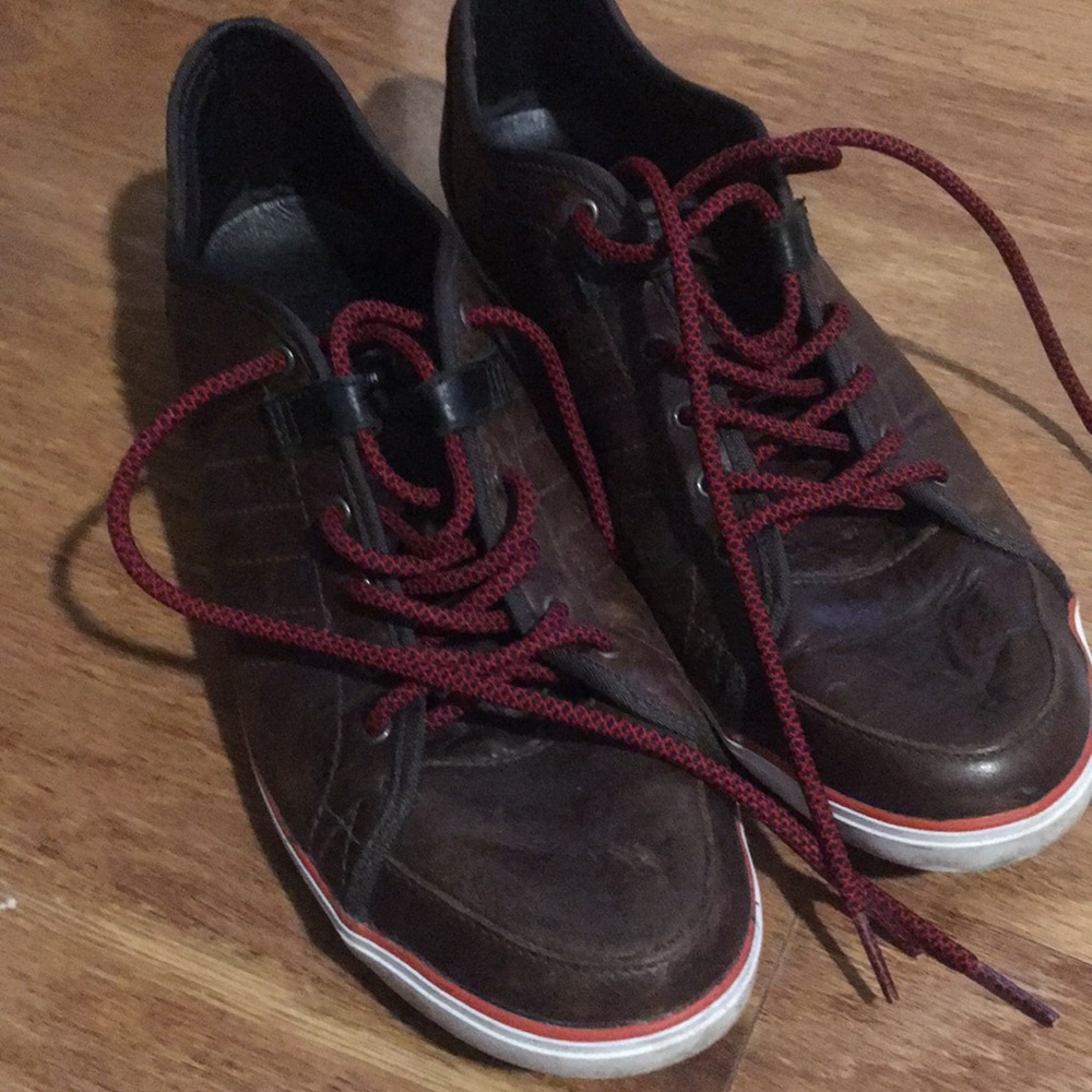 Men’s SLVR adidas brown sneaker 10.5